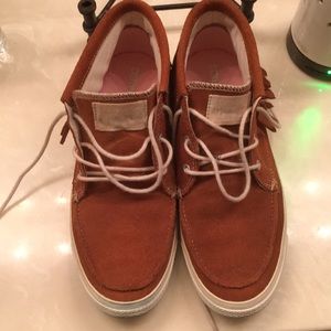 Converse All Stars moccasin Fringe womens size 10